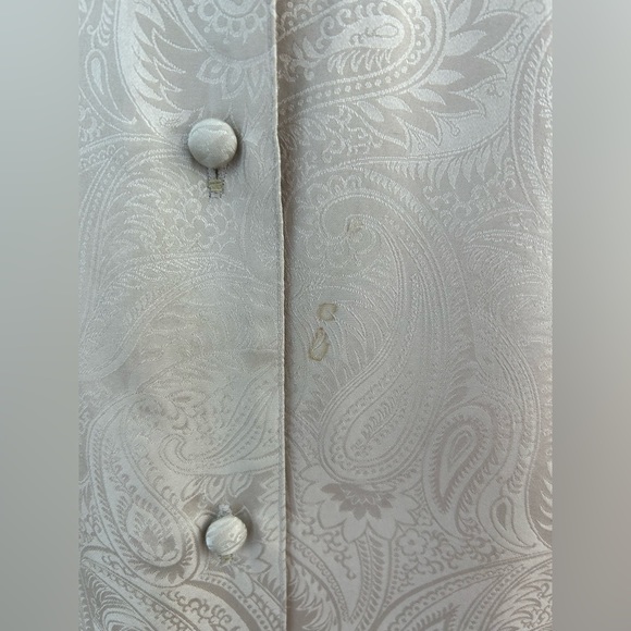 VTG Lise J 90s Silk Button Up SHIRT - Picture 5 of 5